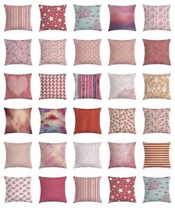 Coral Throw Pillow Cases Cushion Covers Home Decor 8 Sizes Ambesonne
