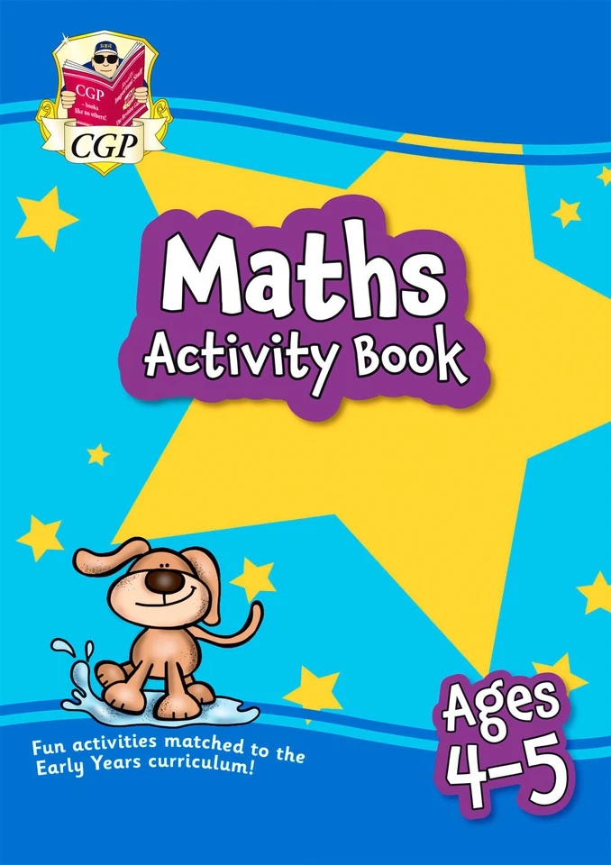 Reception Ages 4-5 Maths and First Sums Activity Books Home Learning CGP - Image 2 of 4