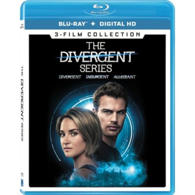 Divergent / Insurgent / Allegiant Blu-ray Shailene Woodley NEW