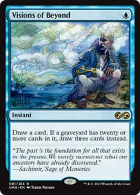 MTG MAGIC - VISIONI DELL'ALDILÀ - VISIONS OF BEYOND - UMA - MINT - ENG -