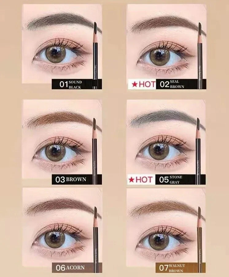 Lápiz de cejas Shu Uemura Hard 9 Formula 4 g nuevo 5 colores calientes Foto 3 de 4