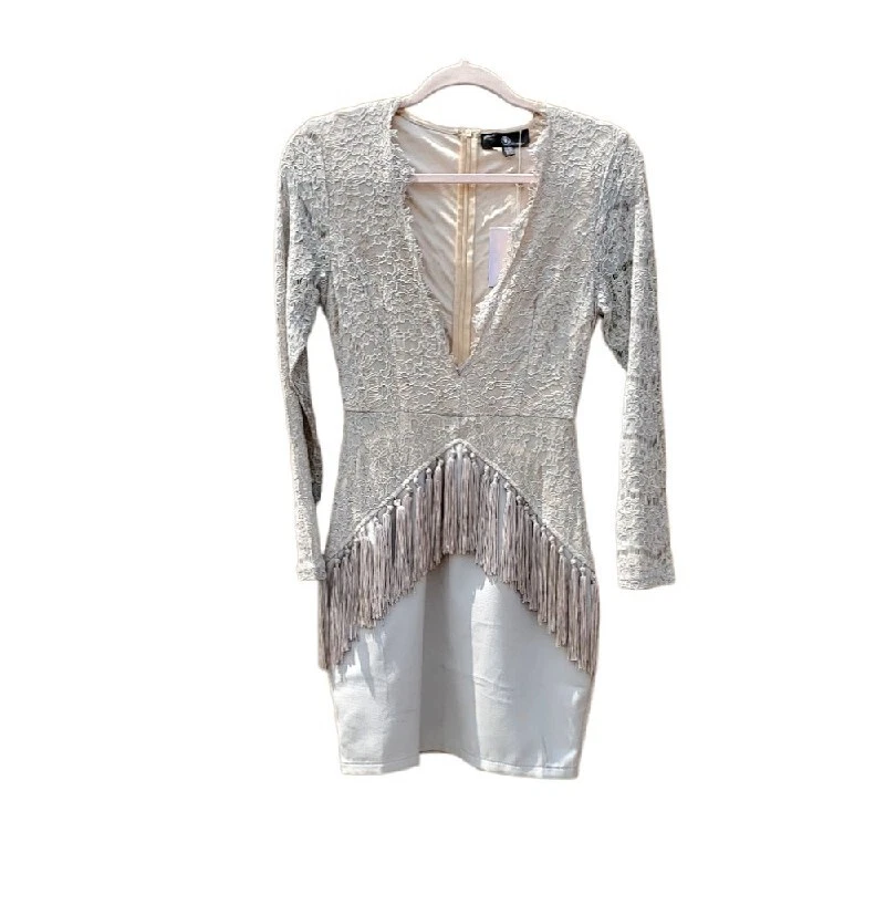 Missguided tassel dress top