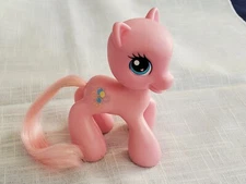 My Little Pony No Mane 2008 Pinkie Pie 3 5/8" Pink Combable Tail Clean #92011