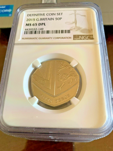 2015 DEFINITIVE COIN SET, G.BRITAIN, 6 NGC GRADE COIN - 第 8/8 張圖片