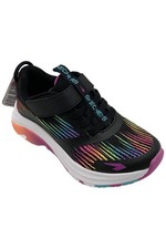 Skechers Kids Girl's Elite Sport Tempo Black/Multi