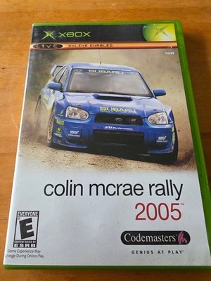 Colin McRae Rally 2005 (Original Xbox, 2004) Complete in Box CIB