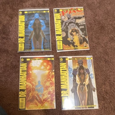 Before Watchmen: Dr. Manhattan #1-4 Complete Set (2012-2013) DC Comics