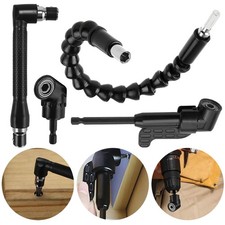 Winkelaufsatz für Akkuschrauber 14 Stück 105° Adapter Set mit Biegsamer Welle