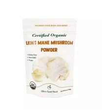 Lion's Mane Mushroom Powder Organic 6 oz (170g) by Cherie Sweet Heart