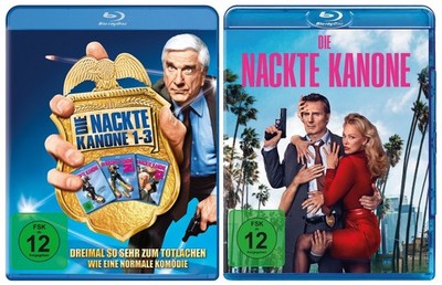 Die nackte Kanone Trilogie + Die nackte Kanone 2025 # BLU-RAY-SET-NEU
