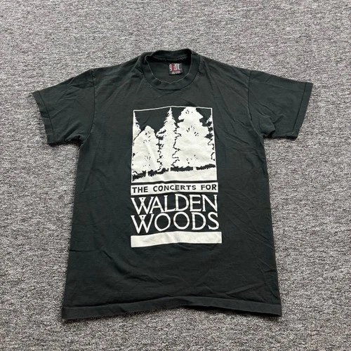 Giant Rock Concerts for Walden Woods Benefit T- 1990s vintage concert t-shirt, vintage, size L, single stitch, B+ condition