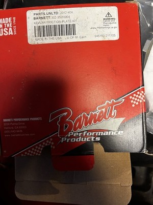 302-35-1004 Barnett Clutch Kit, Includes EBC Clutch Springs- Honda