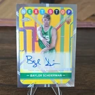 2024-25 Topps Chrome Next Stop Signatures Rookie Auto Baylor Scheierman Celtics…