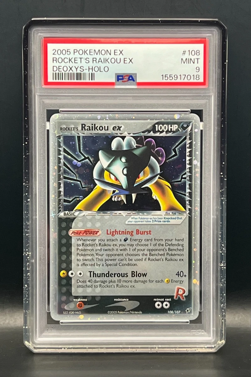 Pokémon TCG Professional Sports Authenticator (PSA) EX Deoxys