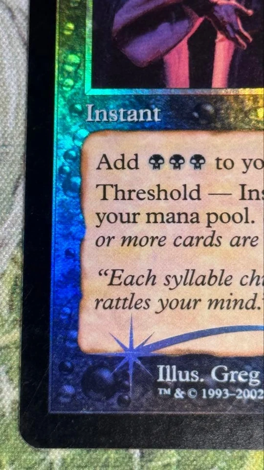 Cabal Ritual TOR English Foil MTG Magic The Gathering Card - Image 4 of 4