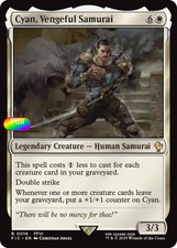 Cyan Vengeful Samurai Surge Foil - 16 - Nm - Commander Final Fantasy Cyan Vengeful Samurai Surge Foil - 16 - Nm - Commander Final Fantasy