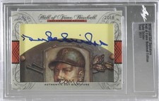 2018 Leaf Hall of Fame Edition Duke Snider Cut Signature Auto HOF 0c3