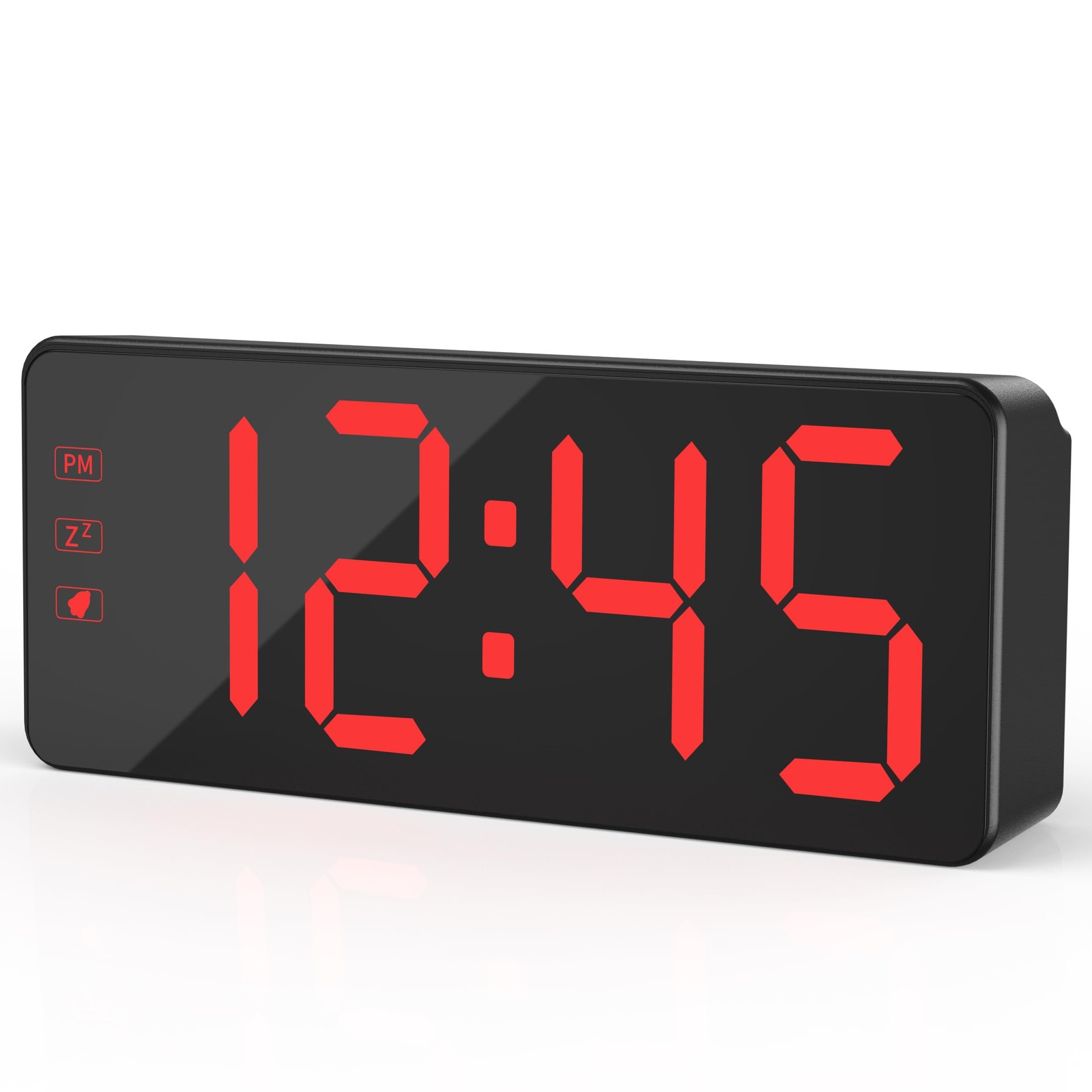 Digital Alarm Clock with Backup Battery & 59