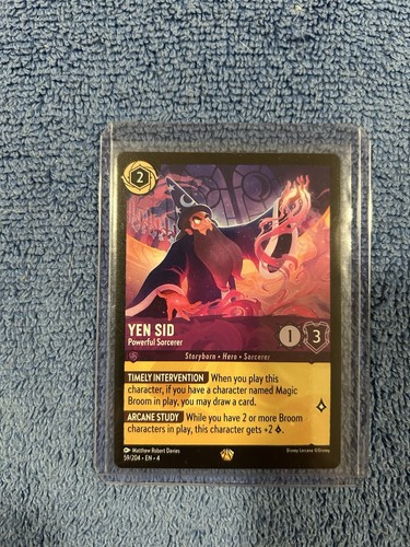 Yen Sid - Powerful Sorcerer 59/204 Ursula's Return Regular Lorcana