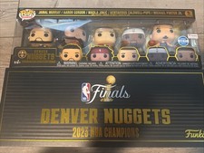 Funko Pop 2023 NBA Finals Champions Denver Nuggets 5 Pack Trophy LE5000 Fanatics