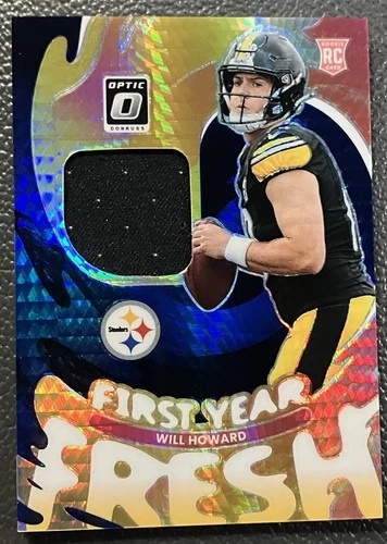 2025 Donruss Optic Will Howard Blue Hyper (RAW)