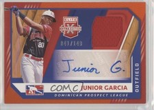 2021 Panini Elite Extra Edition Orange 41/149 Junior Garcia #DPLMS-JG Auto 1cc7