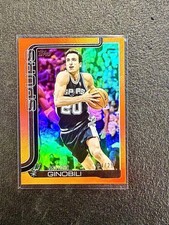 2025-26 Topp Flagship Manu Ginobili No. 262 Orange Rainbow /25 SPURS 💎