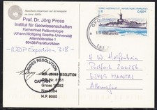 Antarktyda "TAAF", 2010,3Cachets +SIGN,IODP-Exp. !! look skany!! 25.2-29