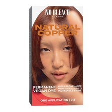 No Bleach London Permanent Hair Dye, 140 ml (Pack of 1), Natural Copper 