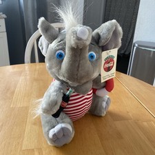 Vintage 1993 Coca Cola Elephant Plush 9" Lifeguard Red White Swim Suit Coke NEW