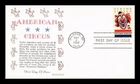 Dr Jim Stamps American Circus First Day Cover Khol Kraft Cachet 1966