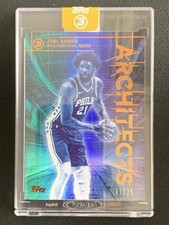 Joel Embiid 2025-26 Topps Three 3 Architects Orange /25 #AR-15