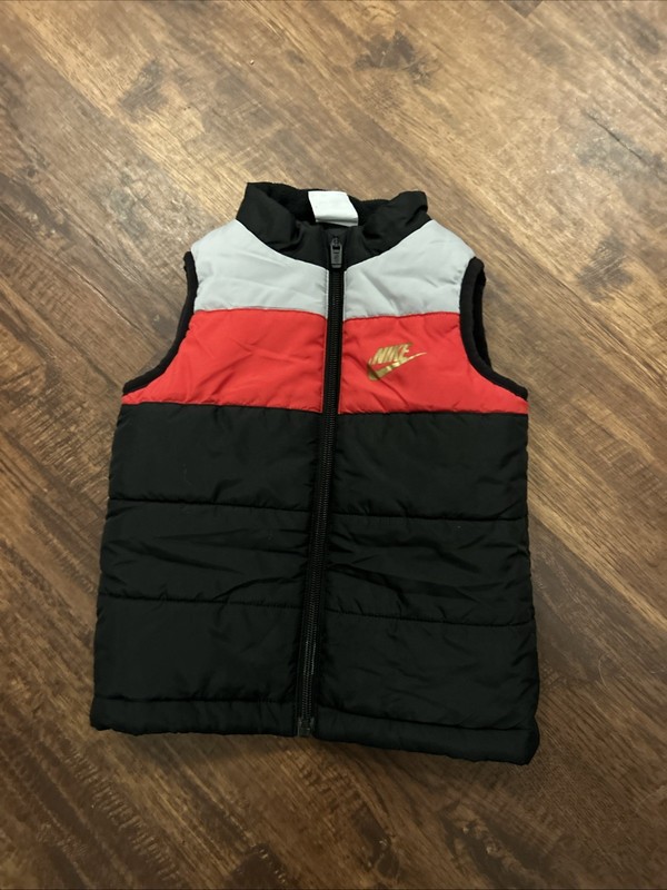 Nike Puffer Vest Toddler Boys Size 3 T