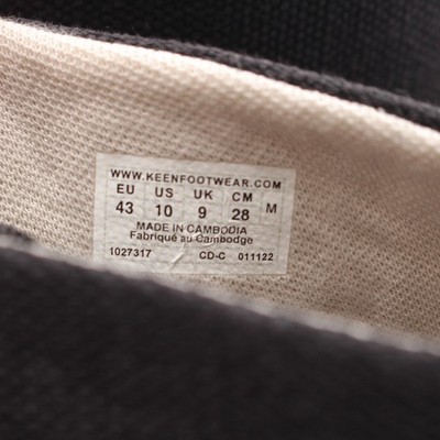 Keen Mosey Canvas Casual Chukka Boots Mens Size 10 Black  display picture 1