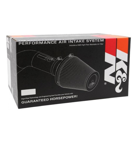 K&N 69-1511TWR Kaltluftansaugsystem – Leistungssteigerung Mit Aluminium-Ansaugrohr & Waschbarem Filter