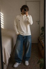 Moncler Langarm Poloshirt Größe L Top Zusta...