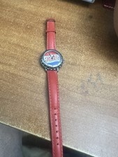 Vintage Pepsi Cola Bottle Cap Logo Watch 90s working