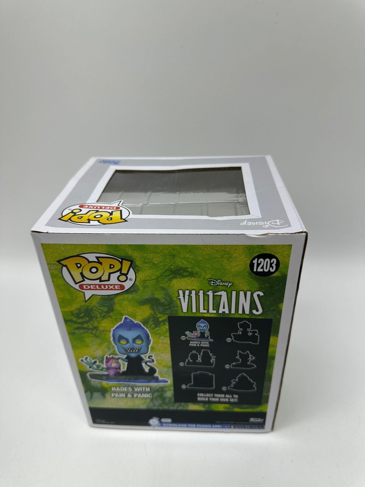 Funko Pop! Deluxe #1203 - Disney Villains Assemble: Hades with Pain and Panic