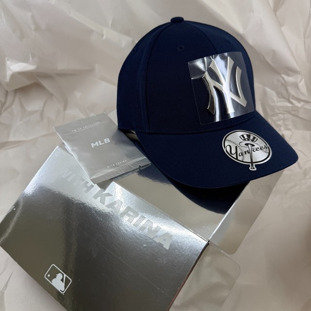 MLB Karina New York Yankees Navy Exclusive Ball Cap + Photo Card / 3ACPKRN5N