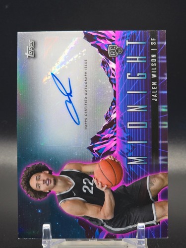 2023-24 Topps Midnight - Rookie Horizon Signature Jalen Wilson #RHS-JWI (AU, RC)