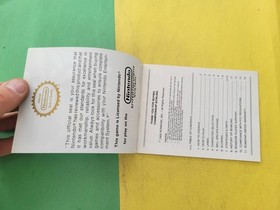 Vintage Nintendo NES Romstar *CHAMPIONSHIP BOWLING**Manual Only*