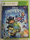Disney Universe- Microsoft Xbox 360 - No Manual - Free Shipping
