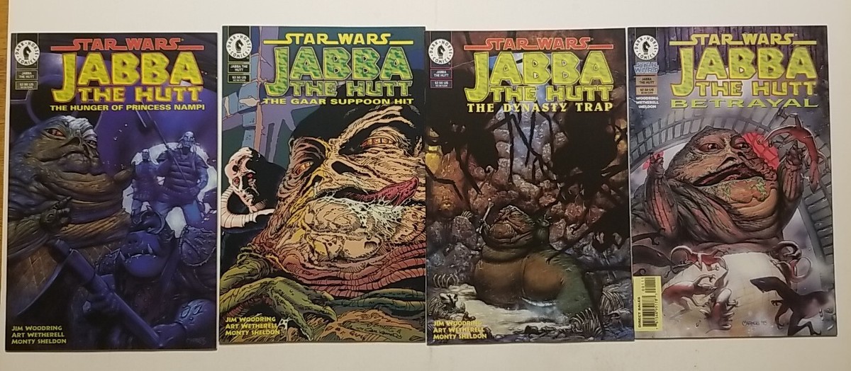 Dark Horse: Star Wars- Jabba the Hutt Vol. 1 (1995) #1-4 Complete