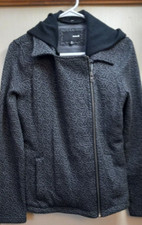 Women's Hurley Black Gray/grey Size Small Coat