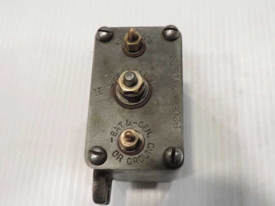 ВИНТАЖ 1950-е N.E.E. CO. РЕГУЛЯТОР/РЕЛЕ ГЕНЕРАТОРА? DODGE POWER WAGON? - Изображение 4 из 4