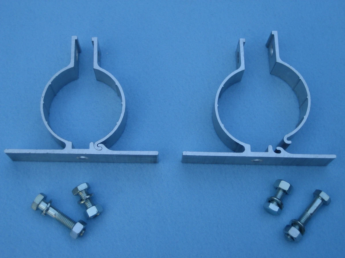ALUMINUM PIPE POST BRACKETS FOR STREET SIGNS ROAD TRAFFIC PARKING