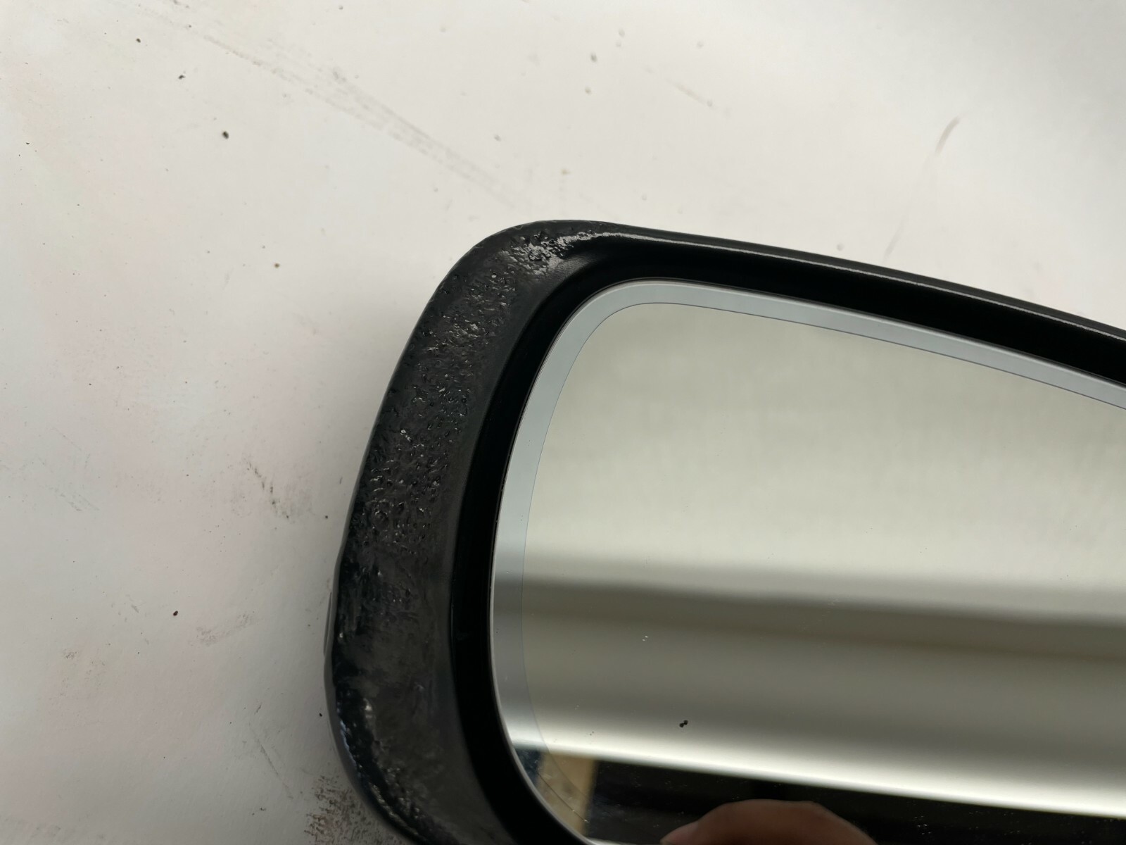 2014-2016 MASERATI GHIBLI LEFT LH DOOR MIRROR GRAY PAINT SOME DAMAGE