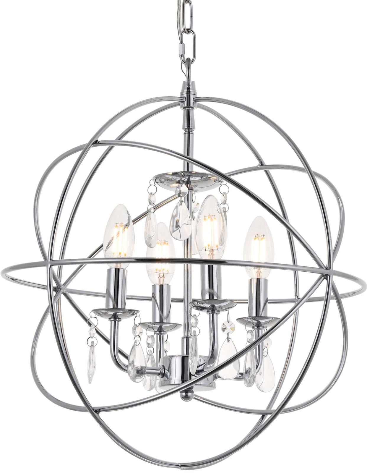 Elegant Lighting LD5055D16 Wallace 4 Light 16