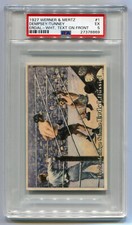 1927 Werner & Mertz Erdal 1 Jack Dempsey v Gene Tunney PSA 5 White Text on Front