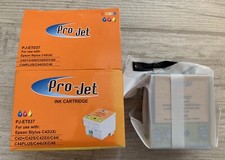 Pro-Jet Ink Cartridge PJ-ET037 Cyan Magenta Yellow New